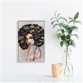 Picture of Graffiti Girl _GroupedProduct_Rectangle_Portrait_Canvas_Framed_