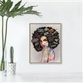 Picture of Graffiti Girl _GroupedProduct_Rectangle_Portrait_Canvas_Framed_