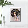 Picture of Graffiti Girl _GroupedProduct_Rectangle_Portrait_Canvas_Framed_
