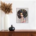 Picture of Graffiti Girl _GroupedProduct_Rectangle_Portrait_Canvas_Framed_