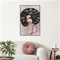 Picture of Graffiti Girl _GroupedProduct_Rectangle_Portrait_Canvas_Framed_