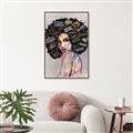 Picture of Graffiti Girl _GroupedProduct_Rectangle_Portrait_Canvas_Framed_