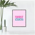 Picture of What Ever _GroupedProduct_Rectangle_Portrait_Canvas_Framed_