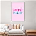 Picture of What Ever _GroupedProduct_Rectangle_Portrait_Canvas_Framed_
