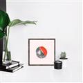Picture of Watermelon Disco Ball  _GroupedProduct_Square_Canvas_Framed_