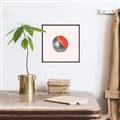 Picture of Watermelon Disco Ball  _GroupedProduct_Square_Canvas_Framed_