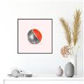 Picture of Watermelon Disco Ball  _GroupedProduct_Square_Canvas_Framed_