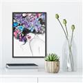 Picture of Butterfly Hair  _GroupedProduct_Rectangle_Portrait_Canvas_Framed_