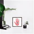 Picture of Hand Eye  _GroupedProduct_Square_Canvas_Framed_