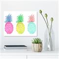 Picture of Colored three pineapples  _GroupedProduct_Rectangle_Landscape_Unframed_Print_Only_
