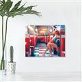 Picture of In the Diner  _GroupedProduct_Rectangle_Landscape_Photography _GroupedProduct_Rectangle_Landscape_Unframed_Print_Only_