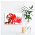 Picture of Watercolor beauty African woman _GroupedProduct_Rectangle_Landscape_Unframed_Print_Only_