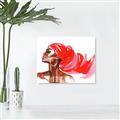 Picture of Watercolor beauty African woman _GroupedProduct_Rectangle_Landscape_Unframed_Print_Only_