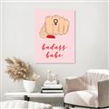 Picture of Badass Babe _GroupedProduct_Rectangle_Portrait_Unframed_Print_Only_