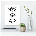 Picture of Three Eyes _GroupedProduct_Rectangle_Portrait_Unframed_Print_Only_