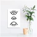 Picture of Three Eyes _GroupedProduct_Rectangle_Portrait_Unframed_Print_Only_