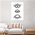 Picture of Three Eyes _GroupedProduct_Rectangle_Portrait_Unframed_Print_Only_
