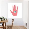 Picture of Hand Eye  _GroupedProduct_Square_Unframed_Print_Only_