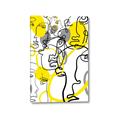 Picture of Face Off Yellow _GroupedProduct_Rectangle_Portrait_Canvas_