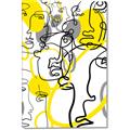 Picture of Face Off Yellow _GroupedProduct_Rectangle_Portrait_Canvas_