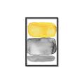 Picture of Mid Century Yellow _GroupedProduct_Rectangle_Portrait_Canvas_Framed_