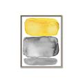 Picture of Mid Century Yellow _GroupedProduct_Rectangle_Portrait_Canvas_Framed_