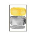 Picture of Mid Century Yellow _GroupedProduct_Rectangle_Portrait_Canvas_Framed_