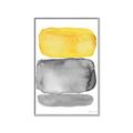 Picture of Mid Century Yellow _GroupedProduct_Rectangle_Portrait_Canvas_Framed_