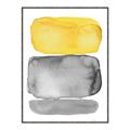 Picture of Mid Century Yellow _GroupedProduct_Rectangle_Portrait_Canvas_Framed_