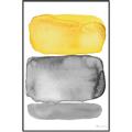 Picture of Mid Century Yellow _GroupedProduct_Rectangle_Portrait_Canvas_Framed_