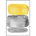 Picture of Mid Century Yellow _GroupedProduct_Rectangle_Portrait_Canvas_Framed_