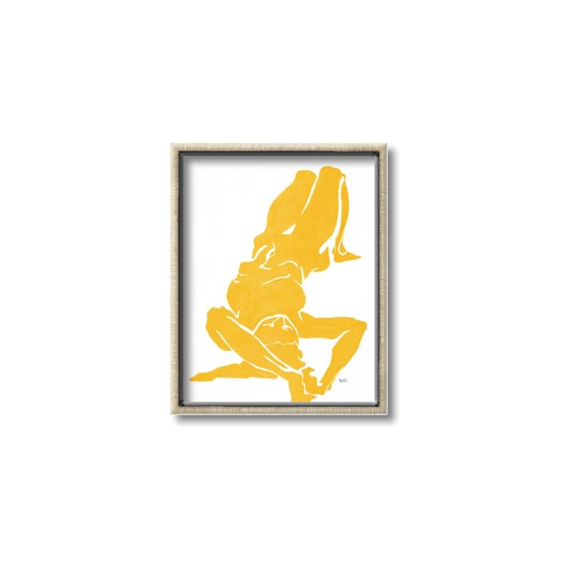 Picture of Yellow Girl  _GroupedProduct_Rectangle_Portrait_Canvas_Framed_