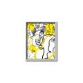 Picture of Face Off Yellow _GroupedProduct_Rectangle_Portrait_Canvas_Framed_