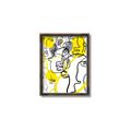 Picture of Face Off Yellow _GroupedProduct_Rectangle_Portrait_Canvas_Framed_
