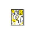 Picture of Face Off Yellow _GroupedProduct_Rectangle_Portrait_Canvas_Framed_