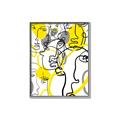 Picture of Face Off Yellow _GroupedProduct_Rectangle_Portrait_Canvas_Framed_