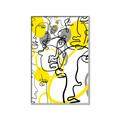 Picture of Face Off Yellow _GroupedProduct_Rectangle_Portrait_Canvas_Framed_