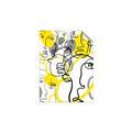 Picture of Face Off Yellow _GroupedProduct_Rectangle_Portrait_Unframed_Print_Only_