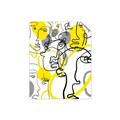 Picture of Face Off Yellow _GroupedProduct_Rectangle_Portrait_Unframed_Print_Only_