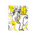 Picture of Face Off Yellow _GroupedProduct_Rectangle_Portrait_Unframed_Print_Only_