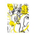 Picture of Face Off Yellow _GroupedProduct_Rectangle_Portrait_Unframed_Print_Only_