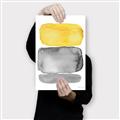 Picture of Mid Century Yellow _GroupedProduct_Rectangle_Portrait_Canvas_
