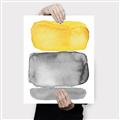 Picture of Mid Century Yellow _GroupedProduct_Rectangle_Portrait_Canvas_