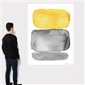 Picture of Mid Century Yellow _GroupedProduct_Rectangle_Portrait_Canvas_