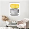 Picture of Mid Century Yellow _GroupedProduct_Rectangle_Portrait_Canvas_Framed_