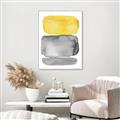 Picture of Mid Century Yellow _GroupedProduct_Rectangle_Portrait_Canvas_Framed_