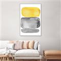 Picture of Mid Century Yellow _GroupedProduct_Rectangle_Portrait_Canvas_Framed_