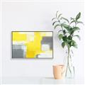 Picture of Sunshine Abstract _GroupedProduct_Rectangle_Landscape_Canvas_Framed_