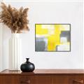 Picture of Sunshine Abstract _GroupedProduct_Rectangle_Landscape_Canvas_Framed_