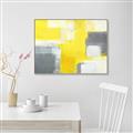 Picture of Sunshine Abstract _GroupedProduct_Rectangle_Landscape_Canvas_Framed_